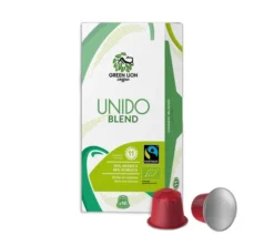 100 capsules compatibles Nespresso* Original Unido Blend Bio Fairtrade - GREEN LION COFFEE