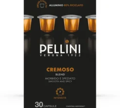 30 capsules compatibles Nespresso* Original Cremoso - PELLINI