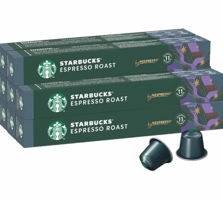 80 capsules compatibles Nespresso* Original Espresso Roast- STARBUCKS