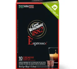 10 capsules compatibles Nespresso* Original Espresso Cremoso - CAFFE VERGNANO