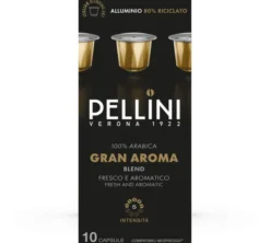10 Capsules compatibles Nespresso* Original - Gran Aroma - PELLINI