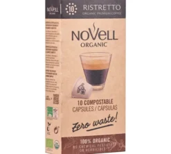 10 capsules compatibles Nespresso* Original Ristretto Bio – NOVELL