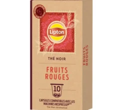 10 capsules compatibles Nespresso* Original Thé Fruits Rouges - LIPTON