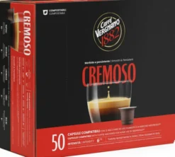 50 capsules compatibles Nespresso* Original Cremoso - CAFFE VERGNANO