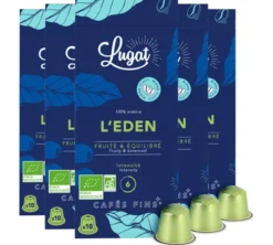 50 capsules compatibles Nespresso* Original L'Eden bio - LUGAT