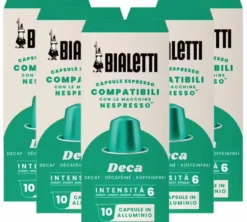 50 capsules compatibles Nespresso* Original Deca - BIALETTI