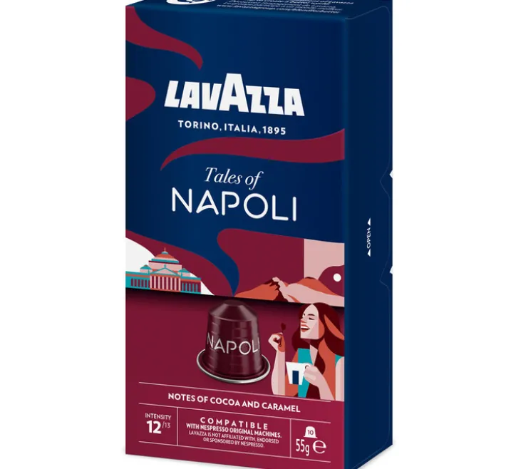 10 capsules compatibles Nespresso* Original Tales Of Napoli - LAVAZZA