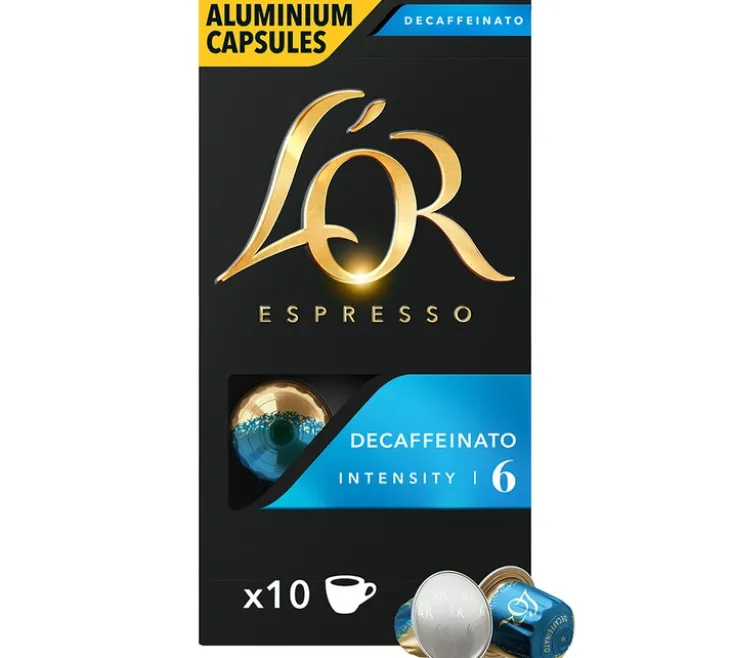 100 capsules compatibles Nespresso* Original Decaffeinato - L'OR ESPRESSO