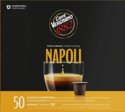 100 capsules compatibles Nespresso* Original Napoli - CAFFE VERGNANO
