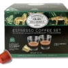 50 capsules compatibles Nespresso* Original + 2 verres espresso - CORSINI