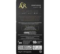 10 capsules compatibles Nespresso* Original Sontuoso - L'OR ESPRESSO