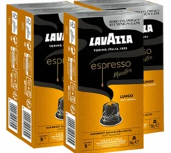 50 capsules compatibles Nespresso* Original Maestro Lungo - LAVAZZA