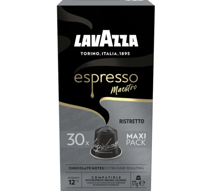 30 capsules compatibles Nespresso* Ristretto - LAVAZZA