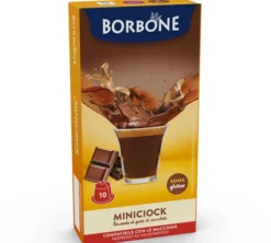 10 capsules compatibles Nespresso* Original Miniciock - CAFFE BORBONE