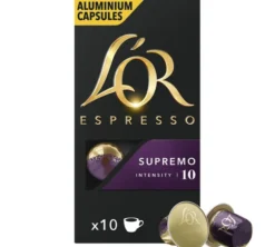 100 capsules compatibles Nespresso* Original Espresso Supremo - L'OR ESPRESSO