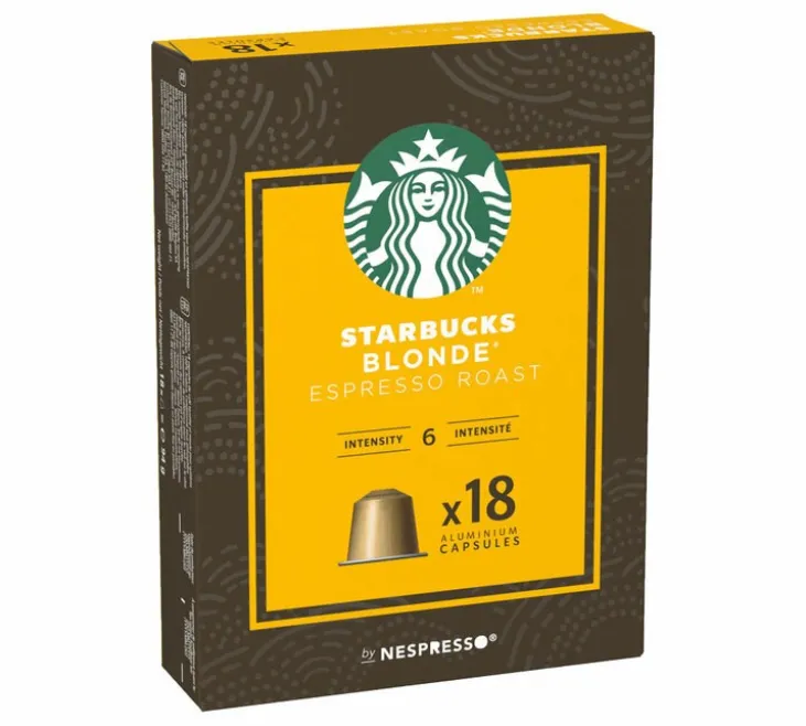 18 capsules compatibles Nespresso* Original - Blonde expresso roast - STARBUCKS