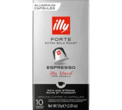 10 capsules compatibles Nespresso* Original Torréfaction Forte - ILLY