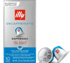 50 capsules compatibles Nespresso* Original Torréfaction Classico Décaféiné - ILLY