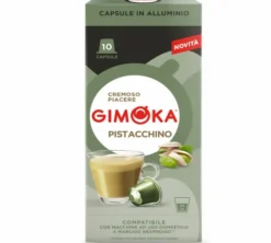 10 capsules compatibles Nespresso* Original Pistache - GIMOKA