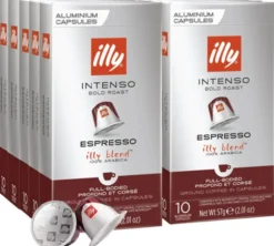 100 capsules compatibles Nespresso* Original Torréfaction Intenso - ILLY