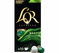 50 capsules compatibles Nespresso* Original Brazil - L'OR ESPRESSO