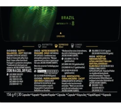 30 capsules compatibles Nespresso* Original Brazil - L'OR ESPRESSO