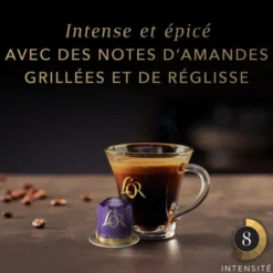 100 capsules compatibles Nespresso* Original Lungo Profondo - L'OR ESPRESSO