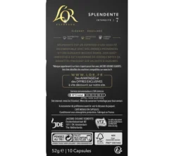10 capsules compatibles Nespresso* Original Splendente - L'OR ESPRESSO