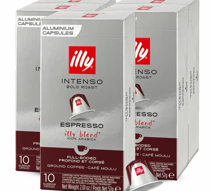 50 capsules compatibles Nespresso* Original Torréfaction Intenso - ILLY