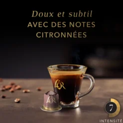 20 capsules compatibles Nespresso* Original Espresso Or Rose - L'OR ESPRESSO