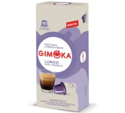 10 capsules compatibles Nespresso* Original Lungo - GIMOKA