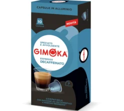 10 capsules compatibles Nespresso* Original Decaffeinato - GIMOKA