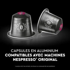 50 capsules compatibles Nespresso* Original Espresso Intense n°9 - CARTE NOIRE