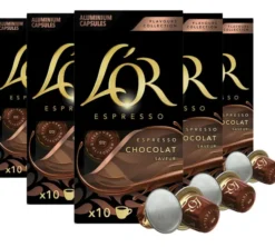50 capsules compatibles Nespresso* Original Chocolat - L'OR ESPRESSO
