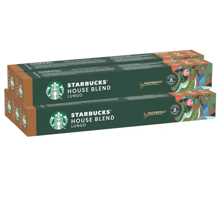 50 capsules compatibles Nespresso* Original House Blend- STARBUCKS