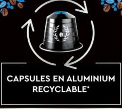10 capsules compatibles Nespresso* Original Espresso Décaféiné - CARTE NOIRE