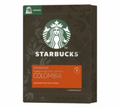 18 capsules compatibles Nespresso* Original - Colombia - STARBUCKS