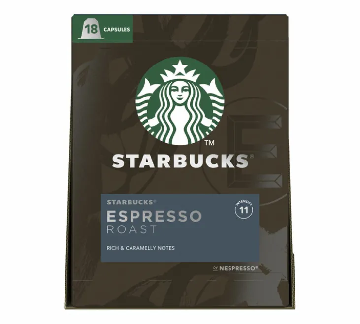 18 capsules compatibles Nespresso* Original - Expresso Roast - STARBUCKS