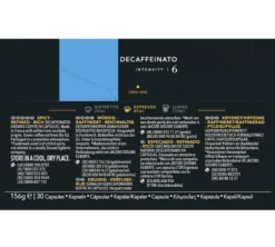 30 capsules compatibles Nespresso* Original Decaffeinato - L'OR ESPRESSO