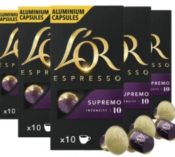 50 capsules compatibles Nespresso* Original Espresso Supremo - L'OR ESPRESSO