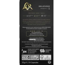 10 capsules compatibles Nespresso* Original Delizioso - L'OR ESPRESSO