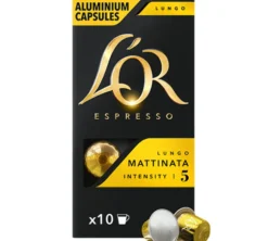 10 capsules compatibles Nespresso* Original Lungo Mattinata - L'OR ESPRESSO