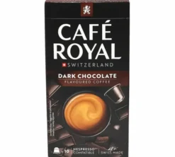 10 capsules compatibles Nespresso* Original Chocolat noir - CAFÉ ROYAL