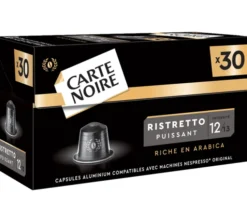 240 capsules compatibles Nespresso* Original Ristretto Puissant n°12 - CARTE NOIRE