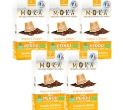 50 capsules compatibles Nespresso* Original Pérou Bio - MOKA