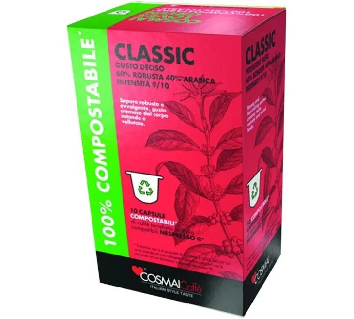 500 capsules compatibles Nespresso* Original Classic - COSMAI CAFFÉ