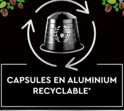30 capsules compatibles Nespresso* Original - Espresso BIO - CARTE NOIRE