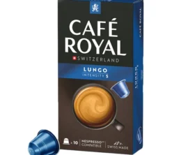 10 capsules compatibles Nespresso* Original Lungo - CAFÉ ROYAL