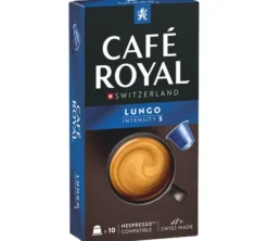 10 capsules compatibles Nespresso* Original Lungo - CAFÉ ROYAL