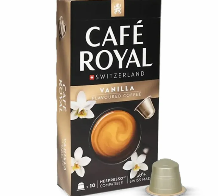 10 capsules compatibles Nespresso* Original Vanille - CAFÉ ROYAL